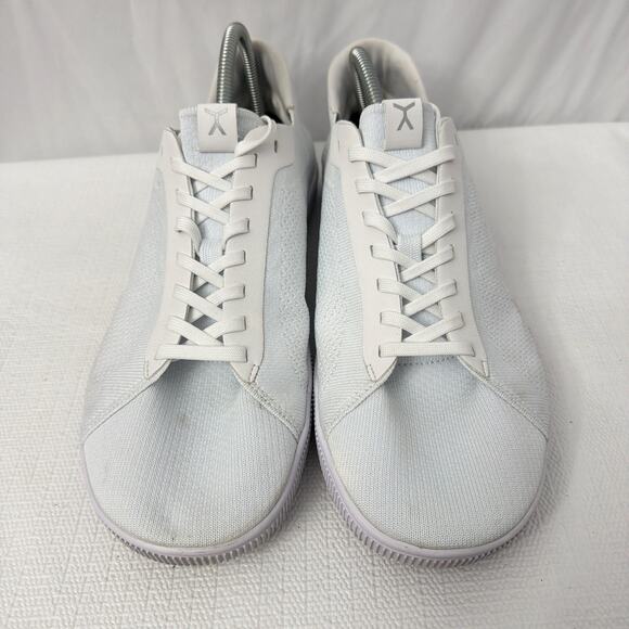 Flux Adapt Trainer Shoes Mens 12.5 White Knit Sneakers - Picture 3 of 11